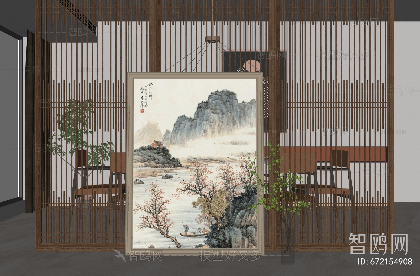 New Chinese Style Painting