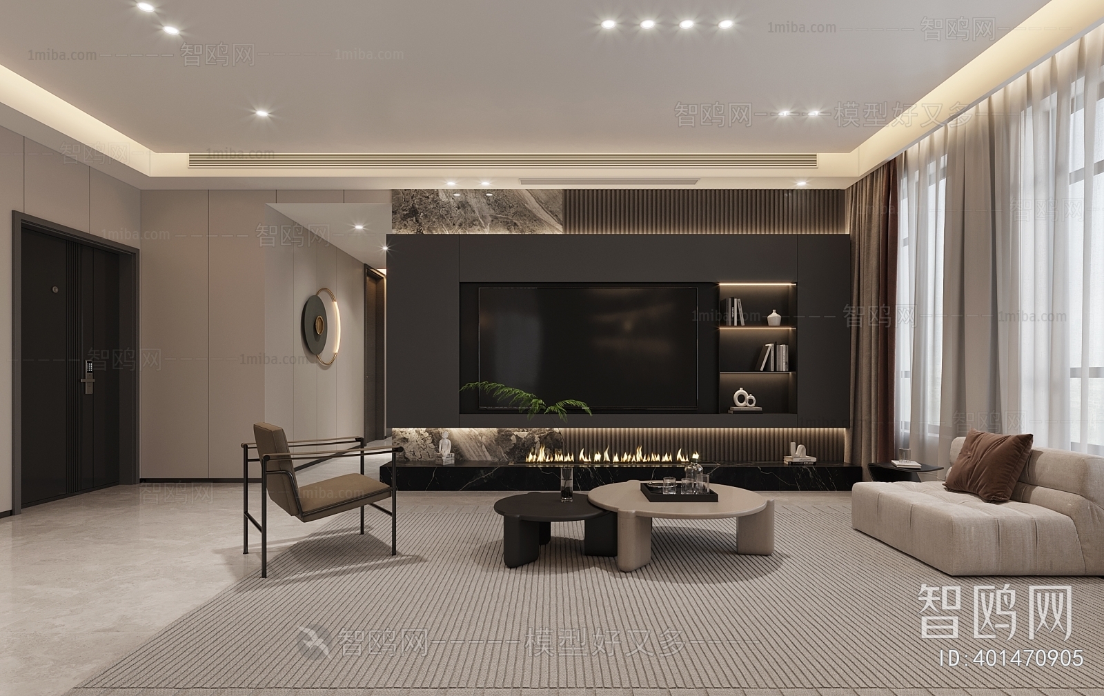 Modern A Living Room