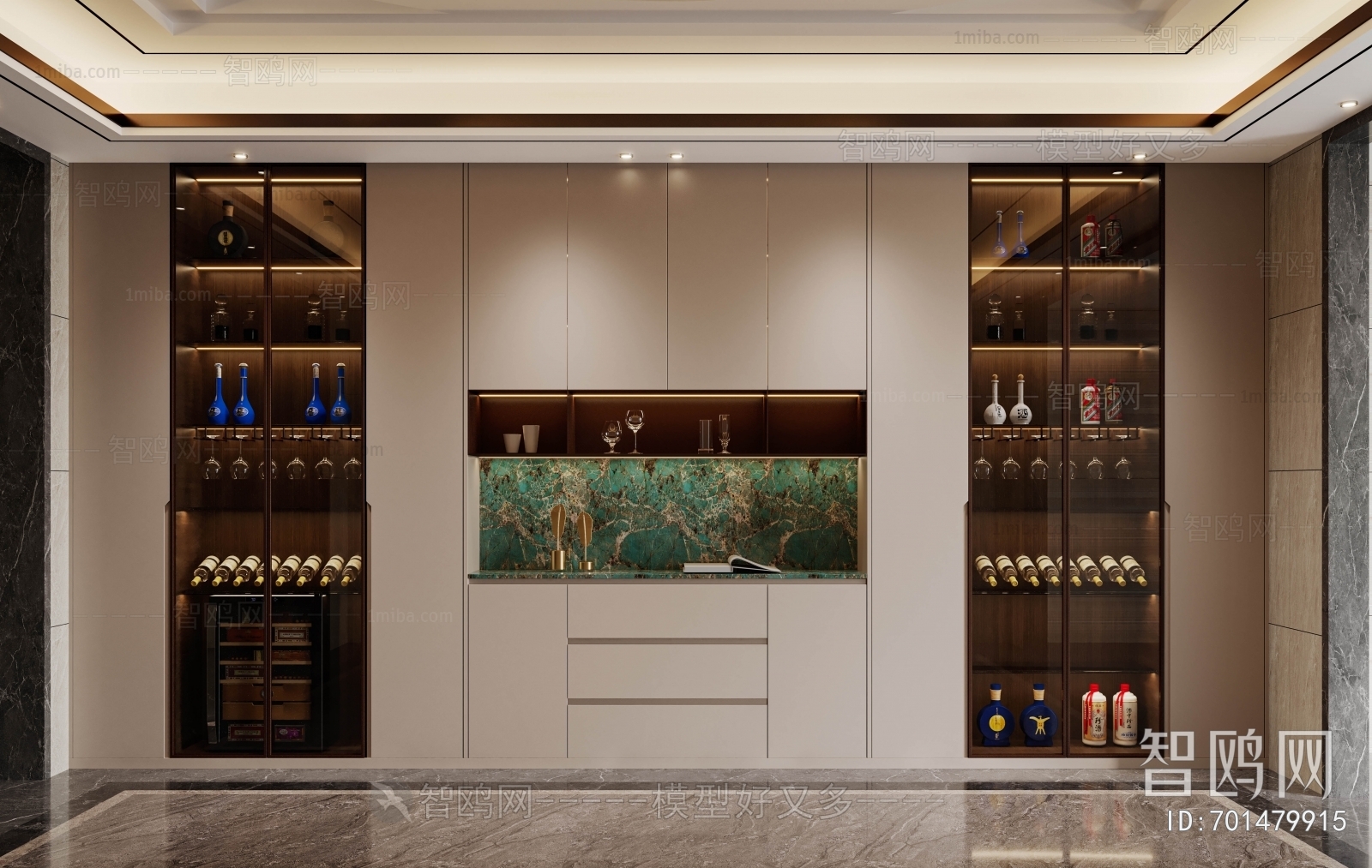 Modern Wine Cabinet