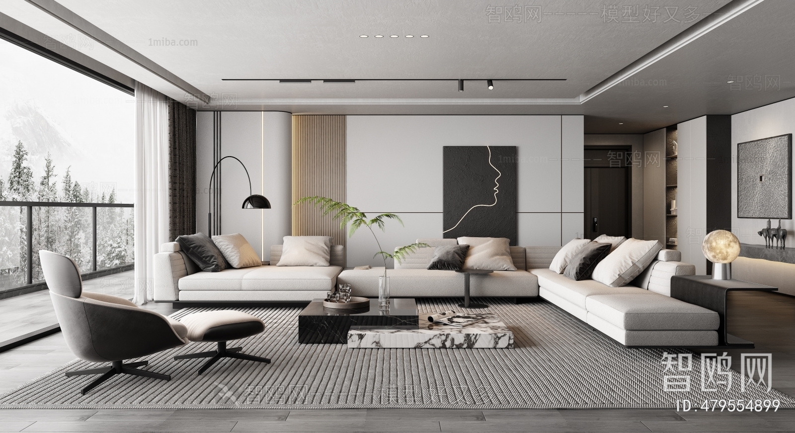 Modern A Living Room