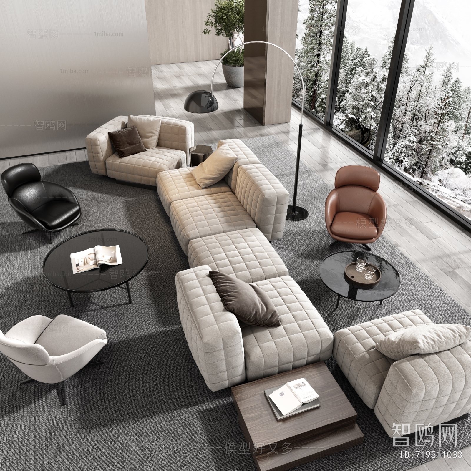 Modern Sofa Combination