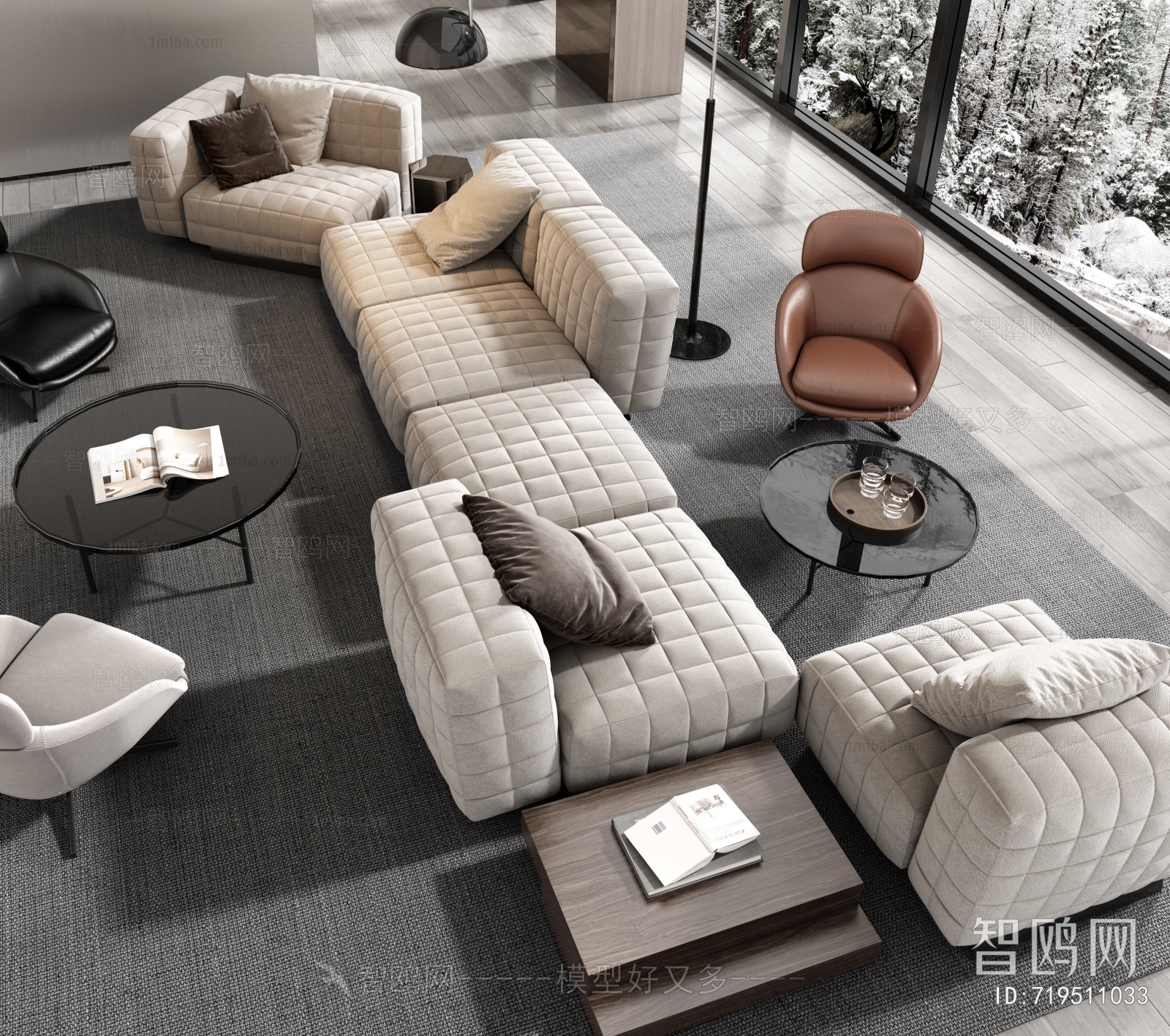 Modern Sofa Combination