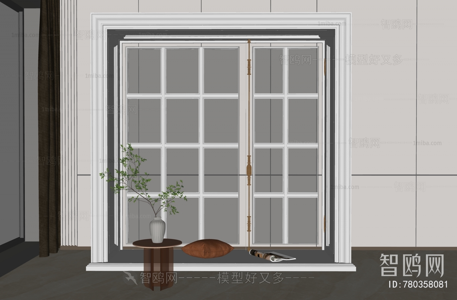 Simple European Style Bay Window