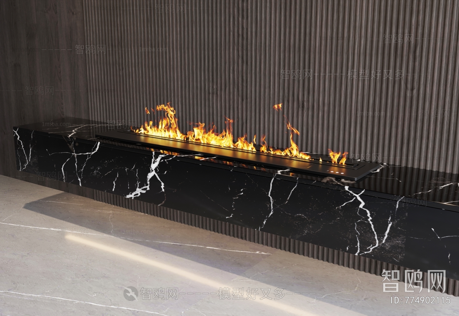 Modern Electronic Fireplace