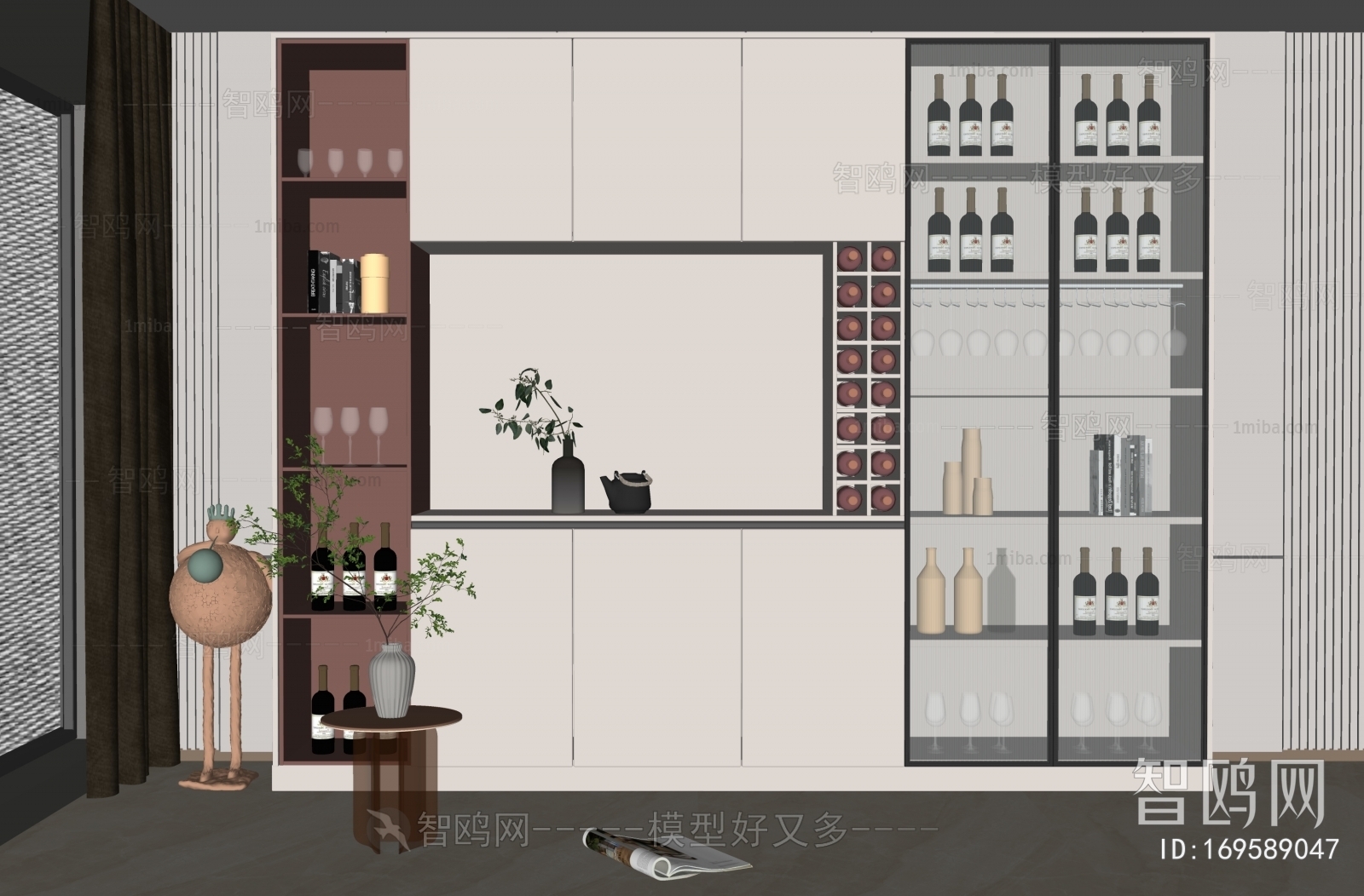 Modern Wine Cabinet