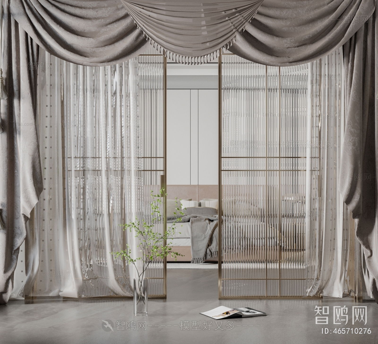 Simple European Style The Curtain