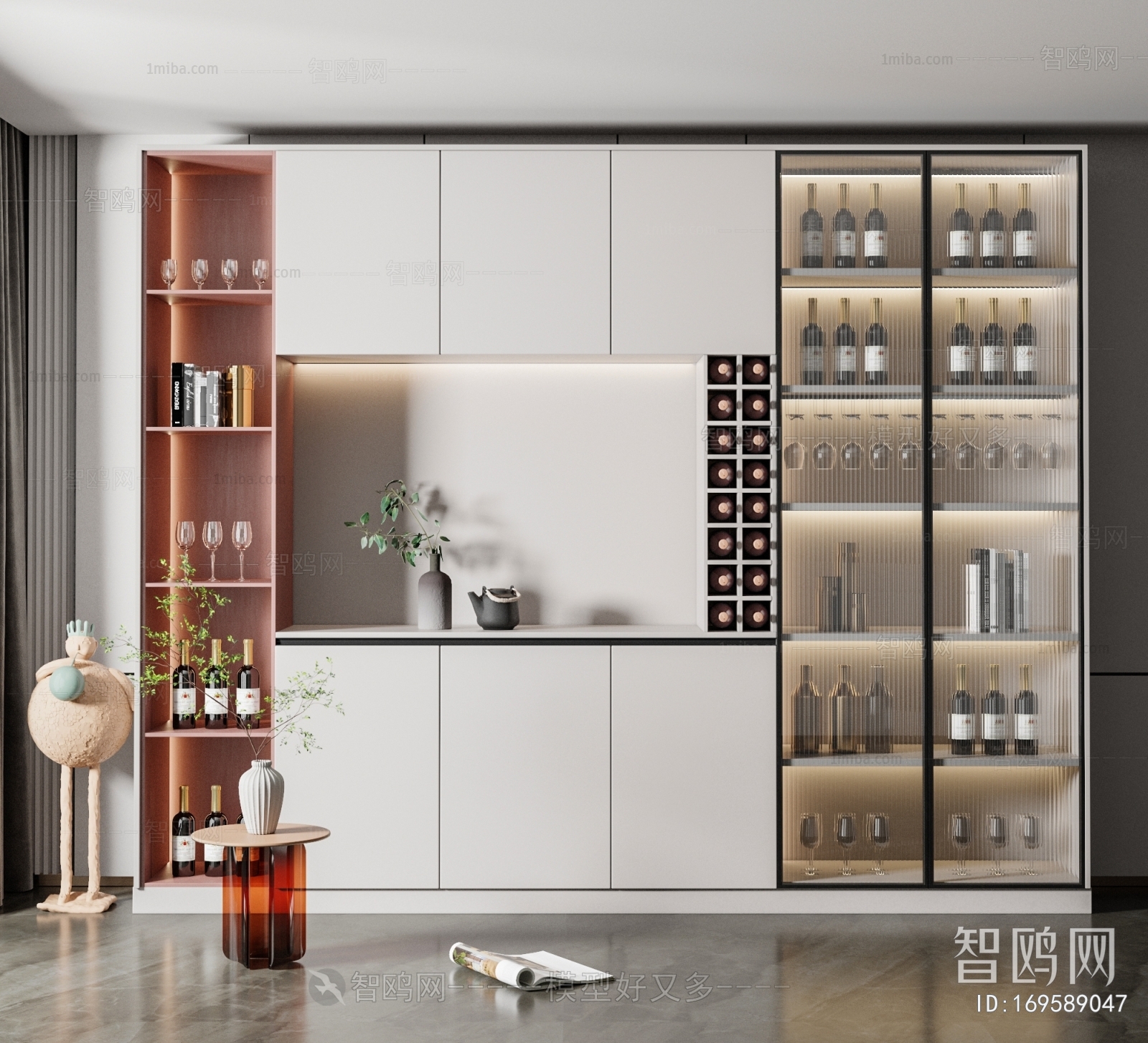 Modern Wine Cabinet