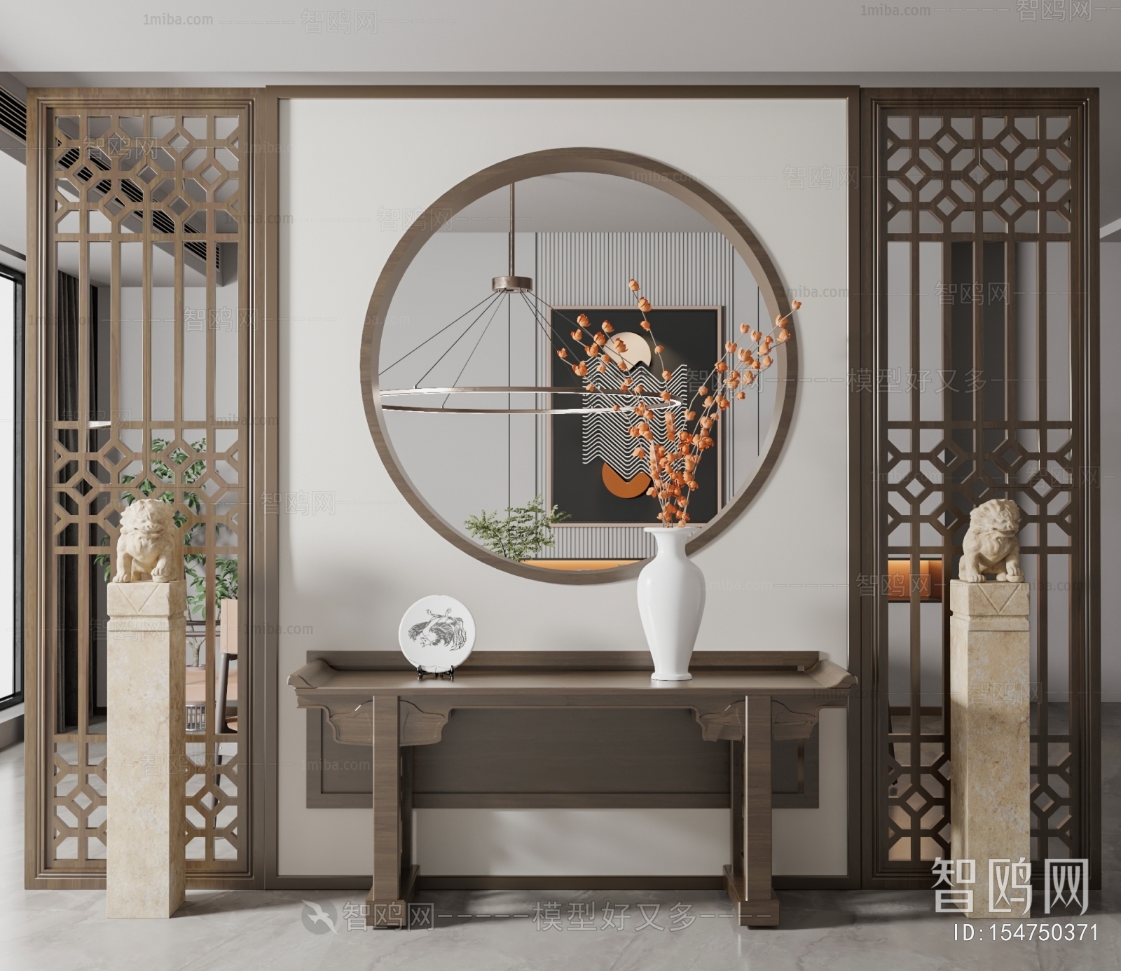 New Chinese Style Partition