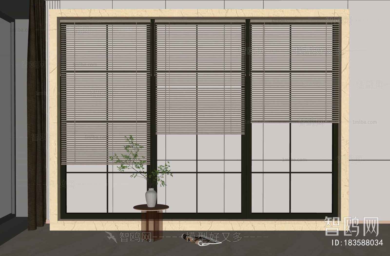 Simple European Style Venetian Blinds