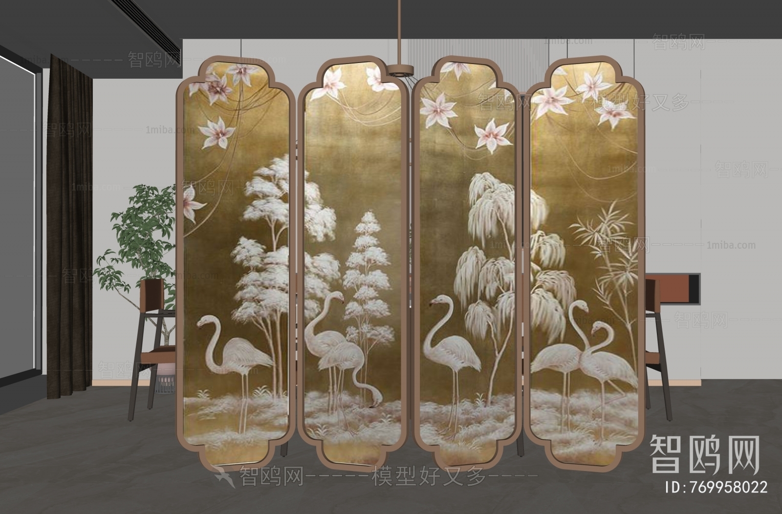 New Chinese Style Partition