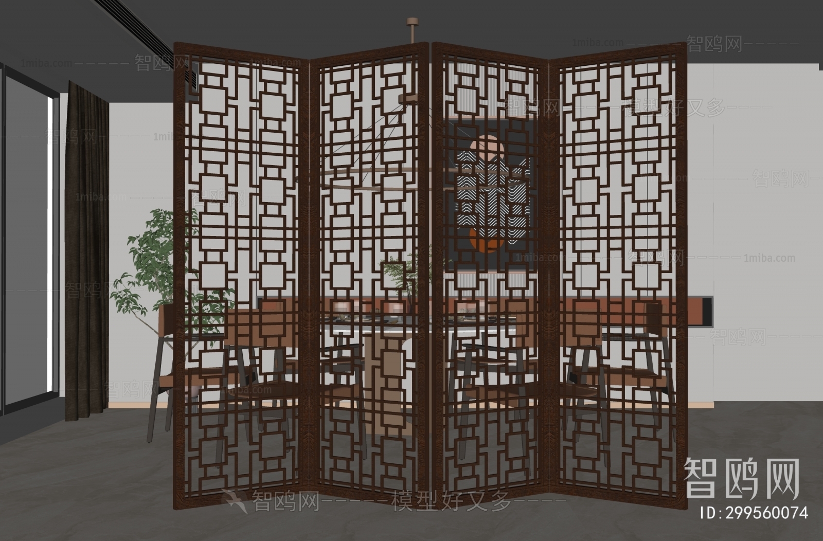 New Chinese Style Partition