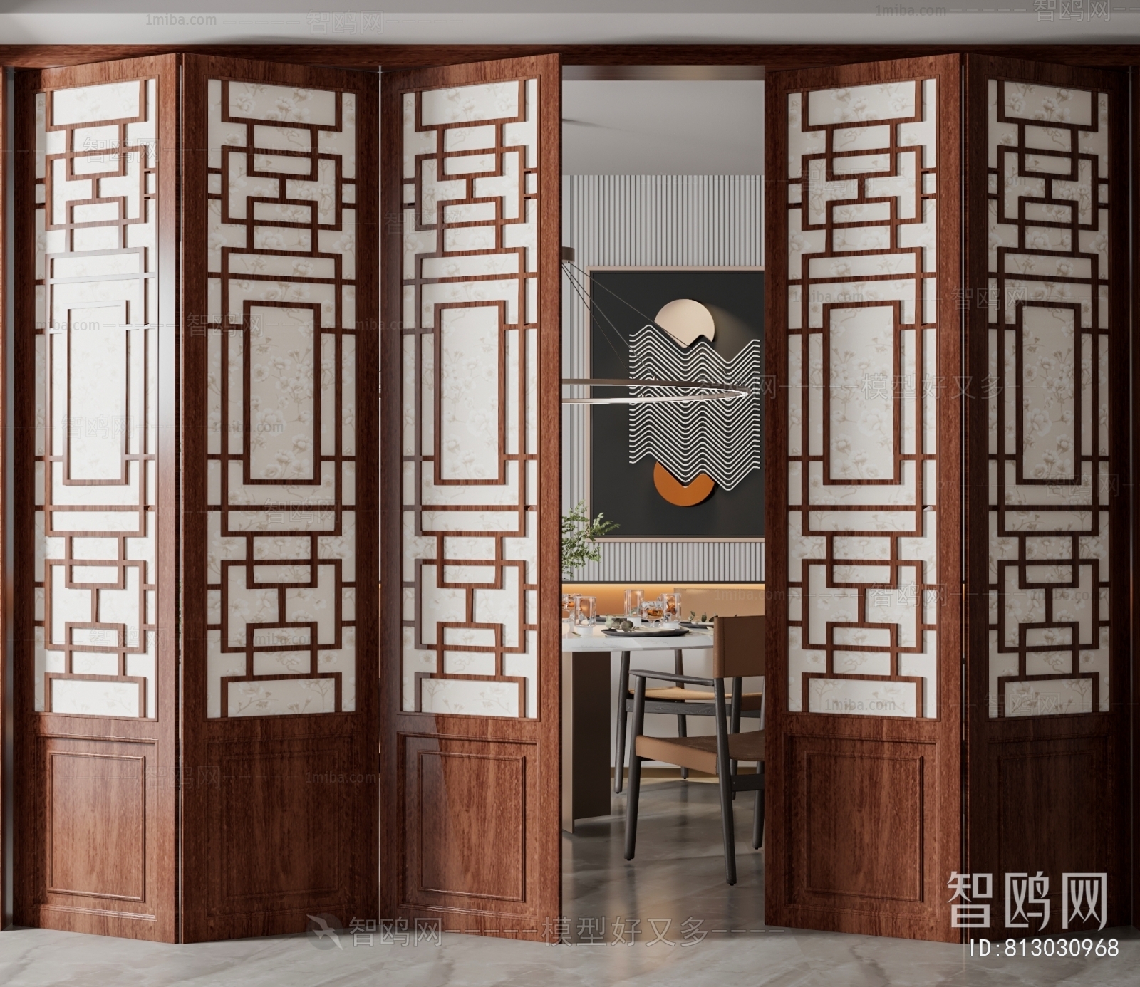 New Chinese Style Door