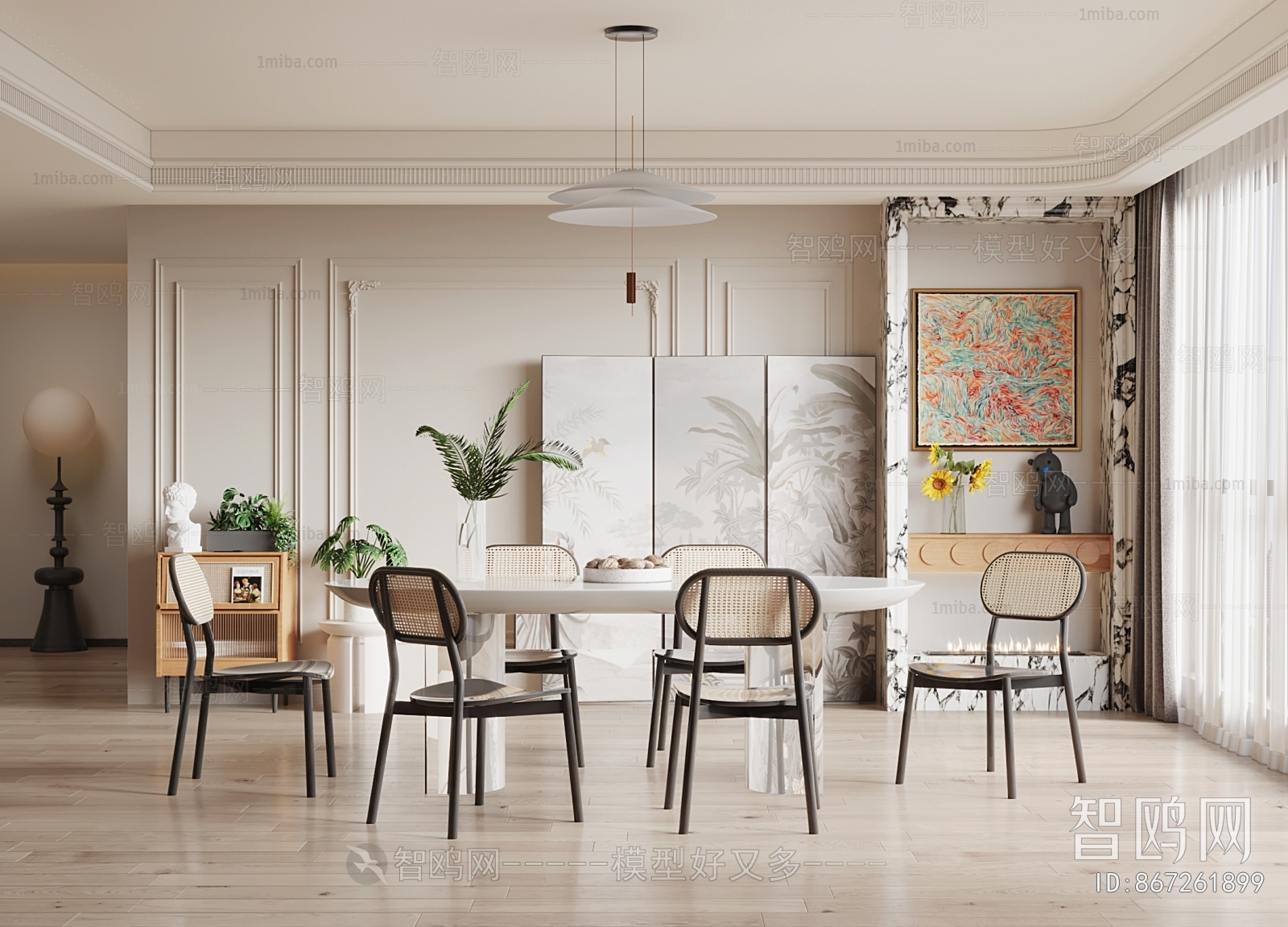 French Style Dining Room