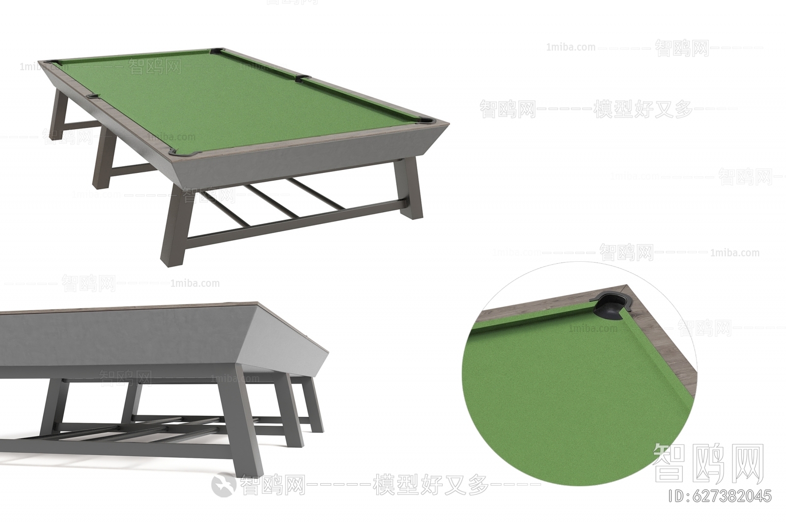 Nordic Style Pool Table