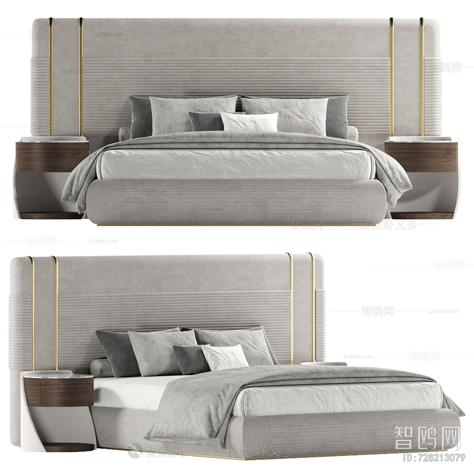 Modern Double Bed