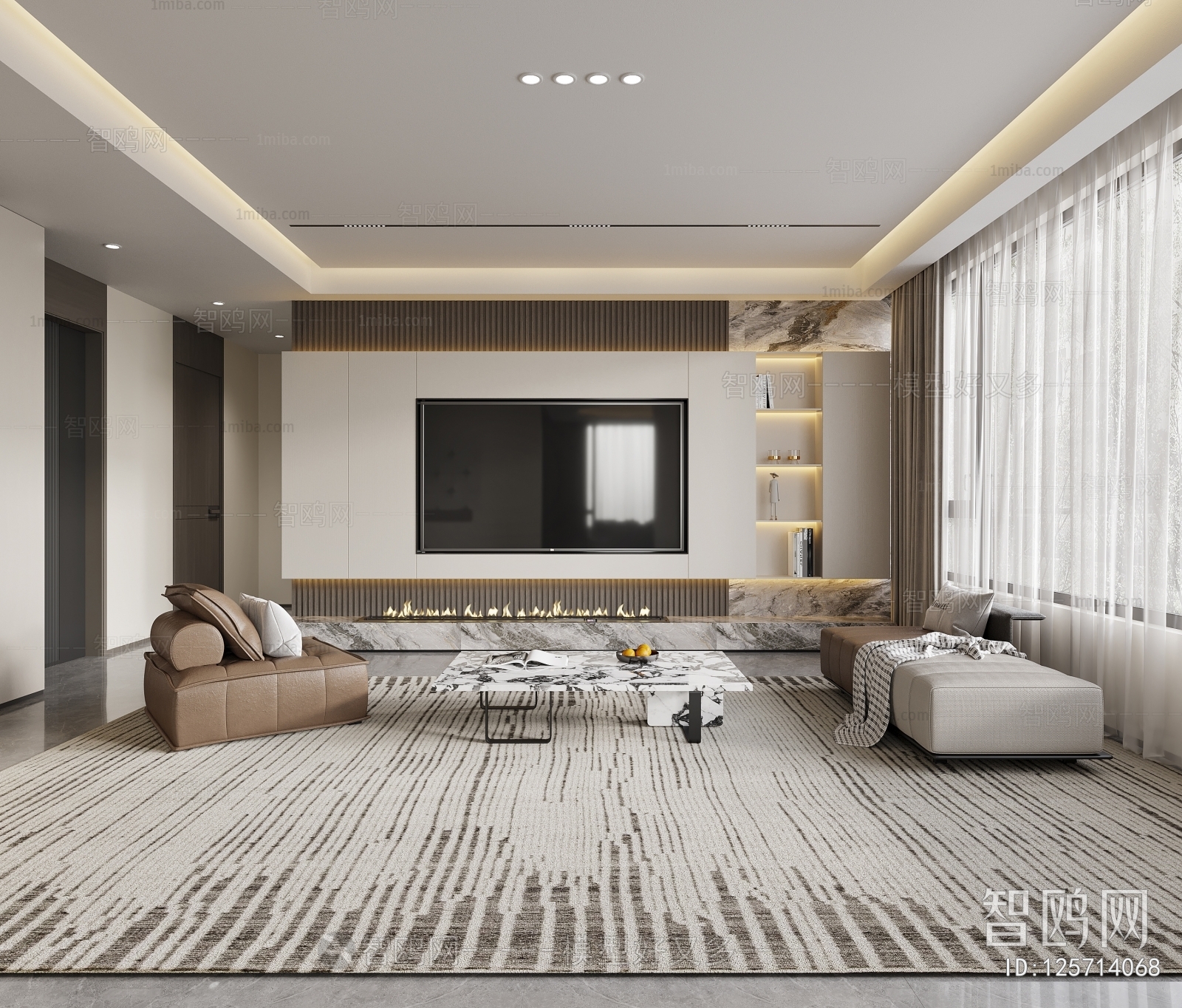 Modern A Living Room