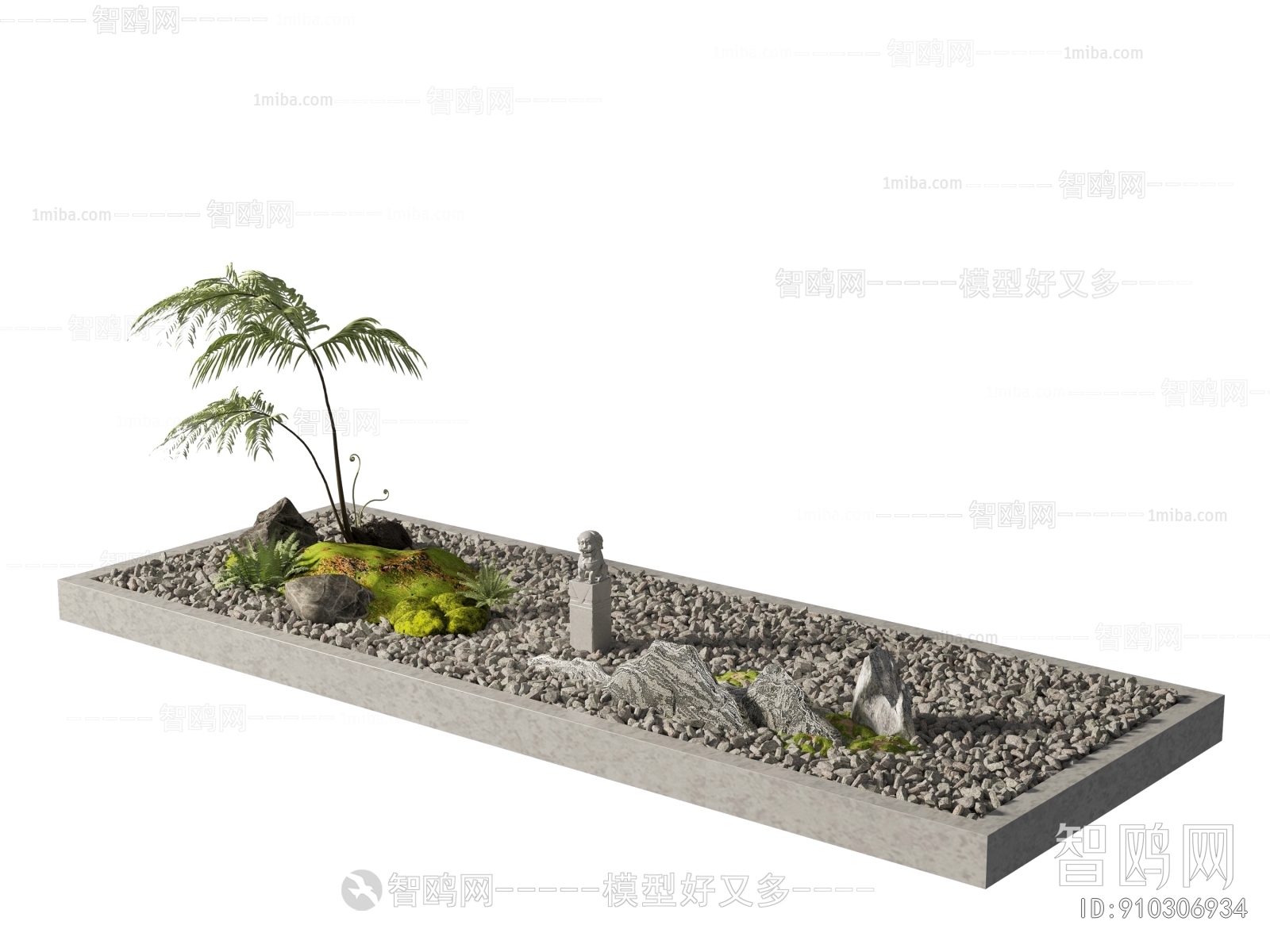 New Chinese Style Plant Landscaping