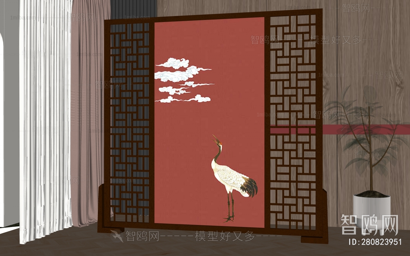 New Chinese Style Partition