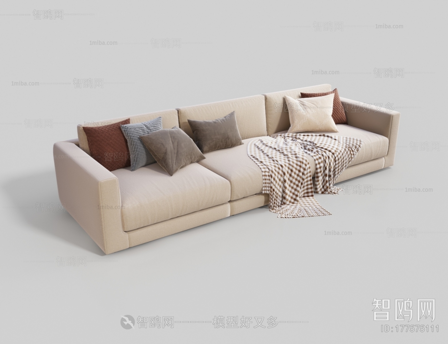 Modern Three-seat Sofa