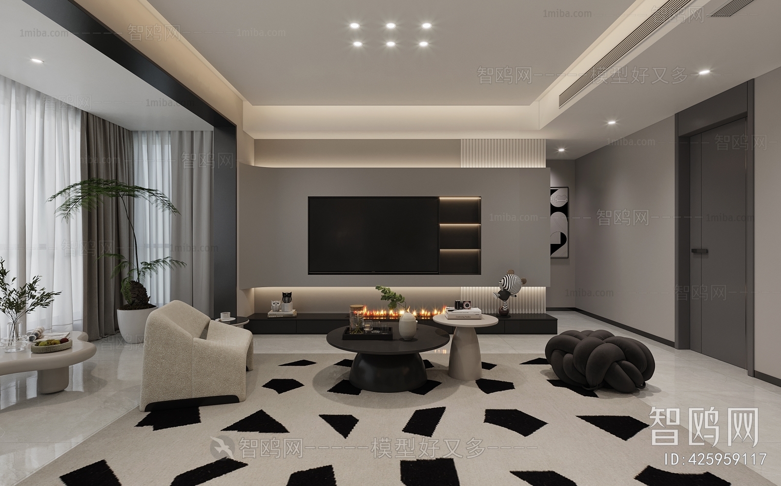 Modern A Living Room