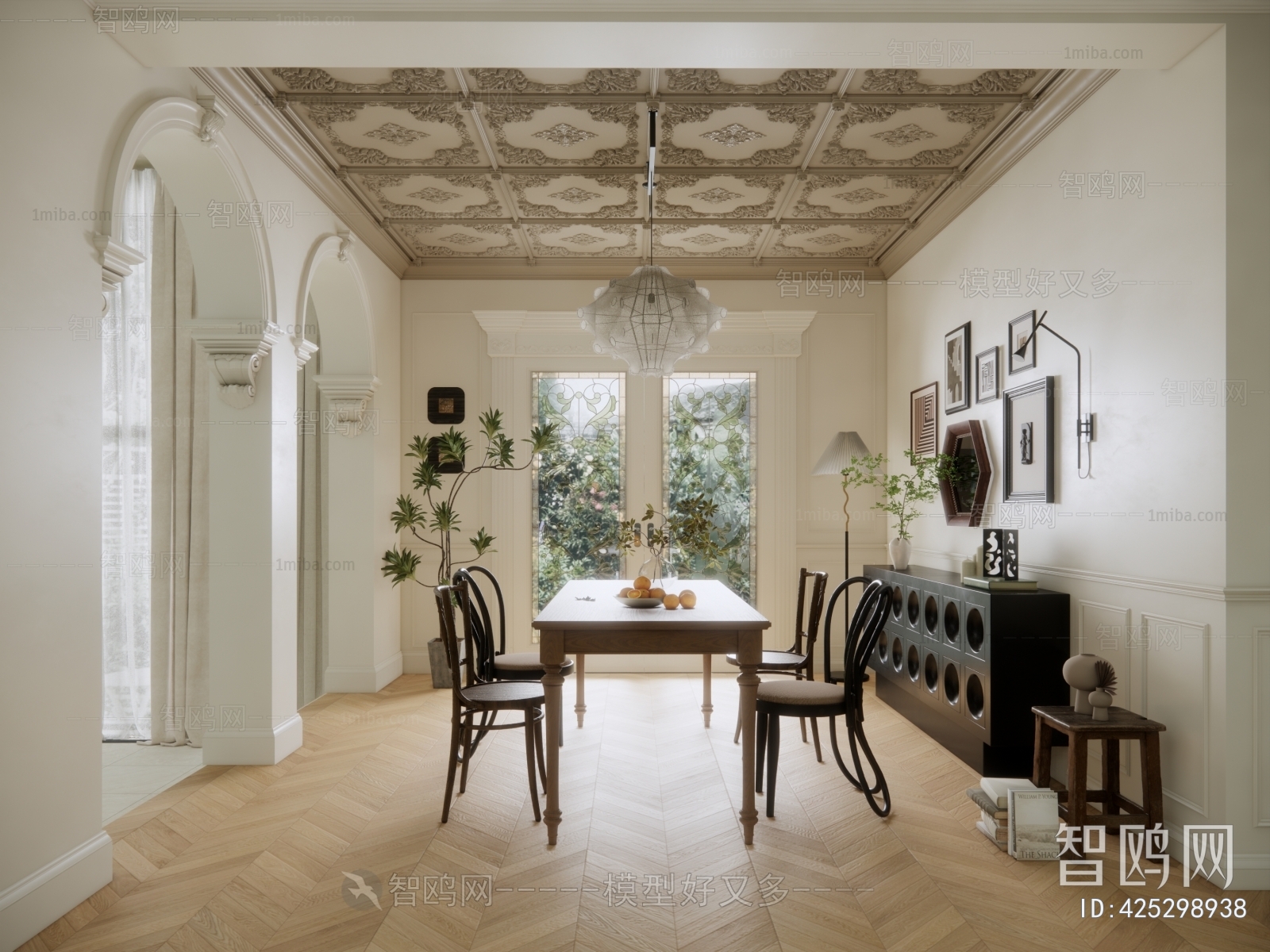 French Style Dining Room