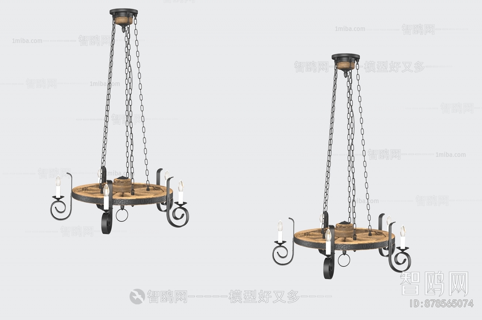 北欧工业风吊灯