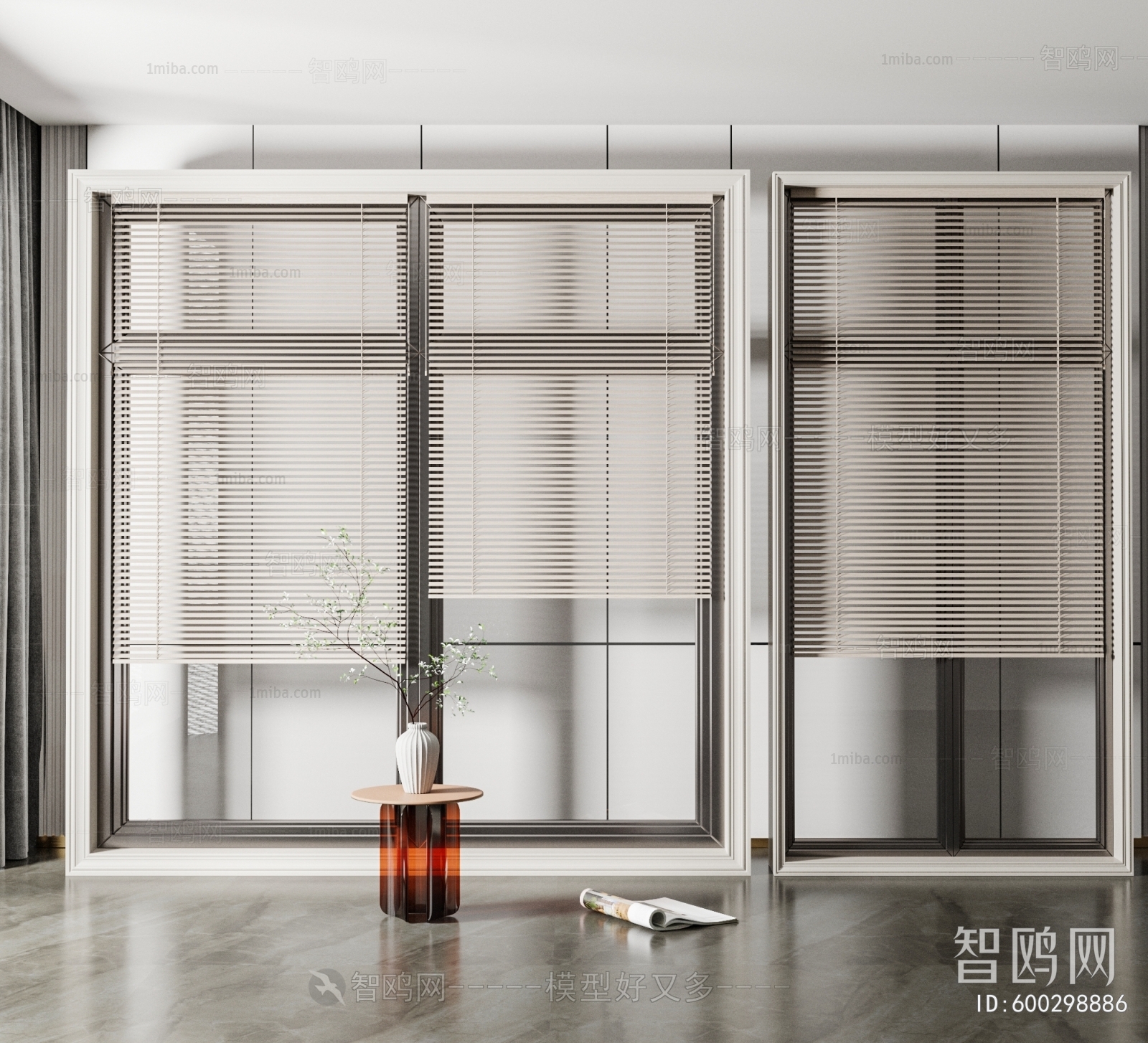 Simple European Style Venetian Blinds