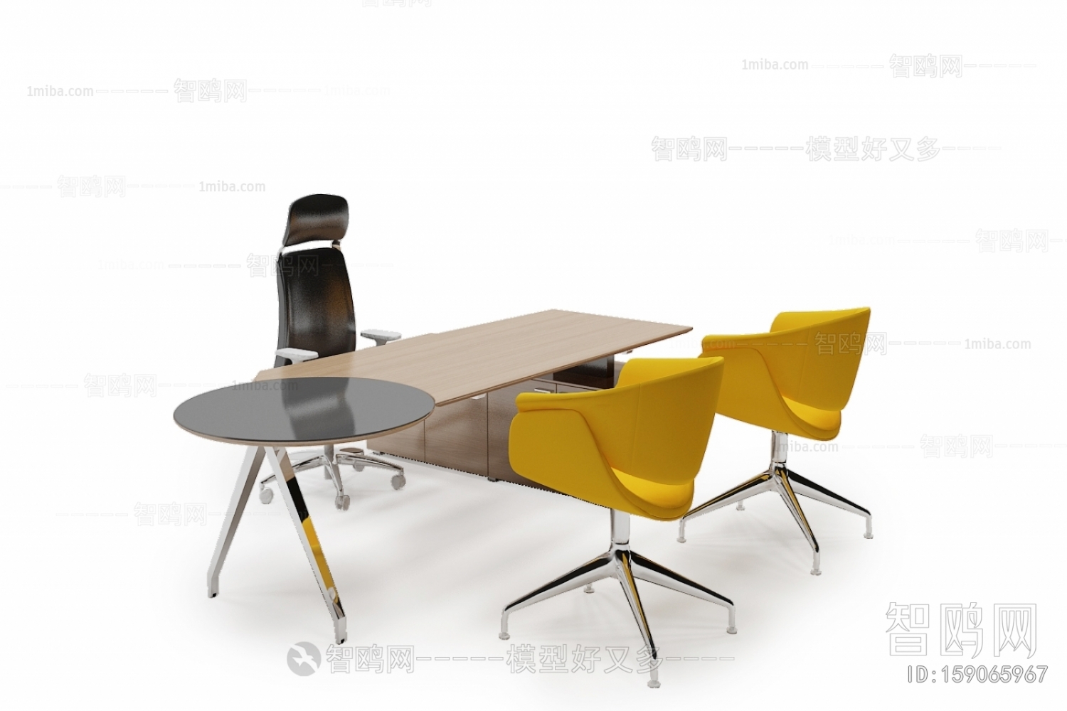 Modern Office Desk And Chair