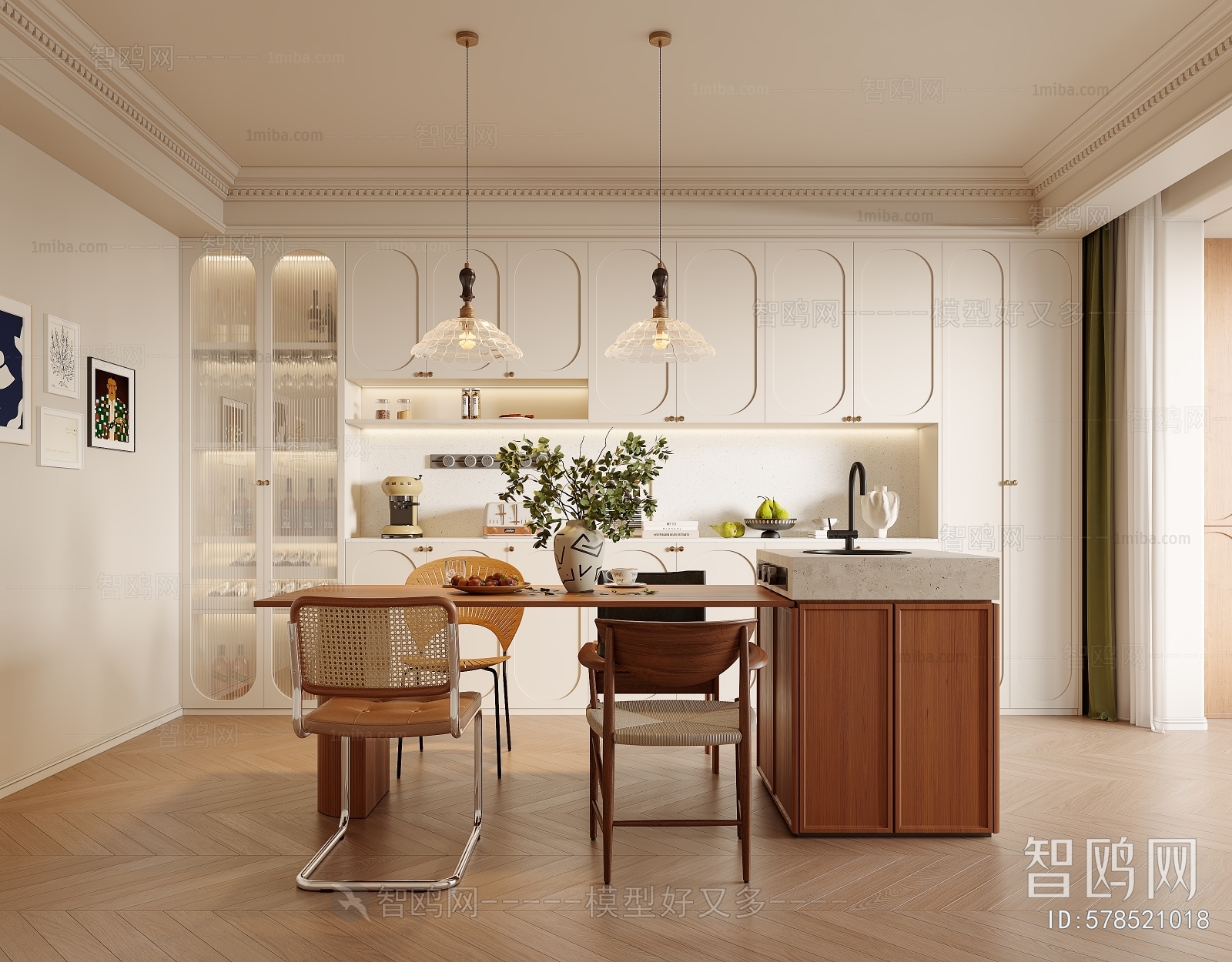 French Style Dining Room