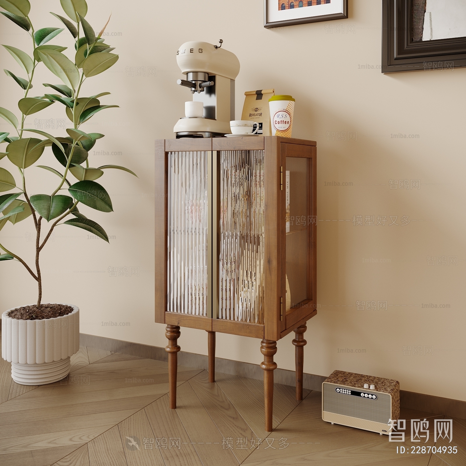 Modern Decorative Cabinet