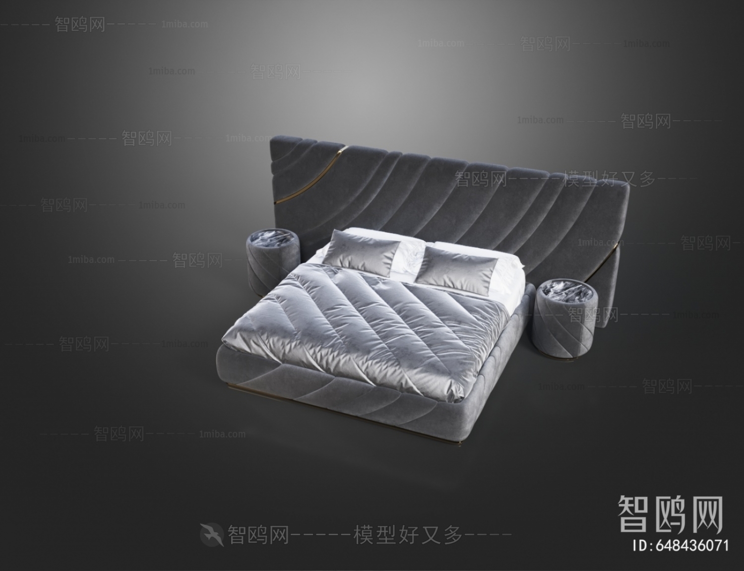 Modern Double Bed