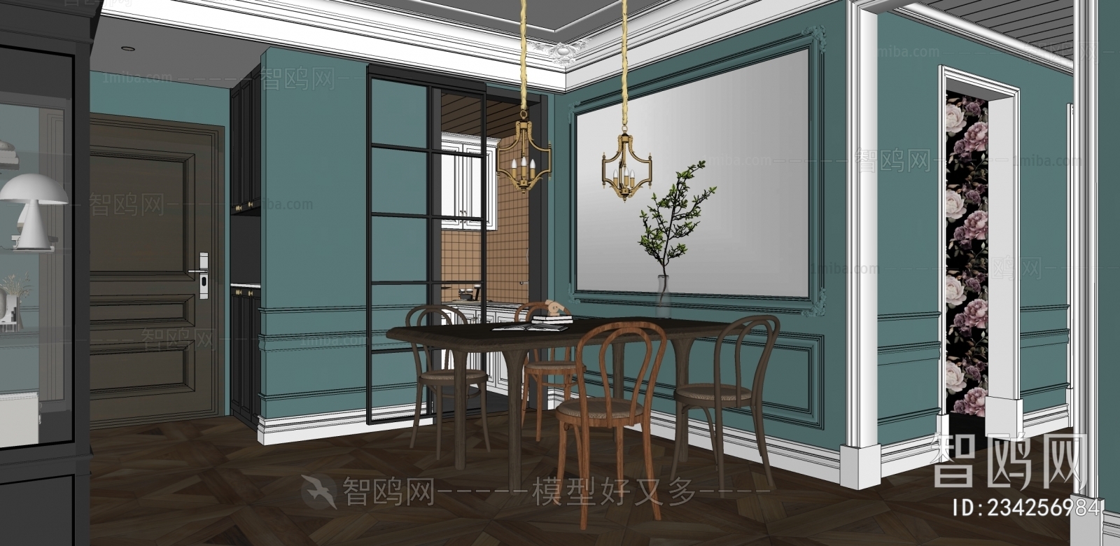 American Style Dining Room