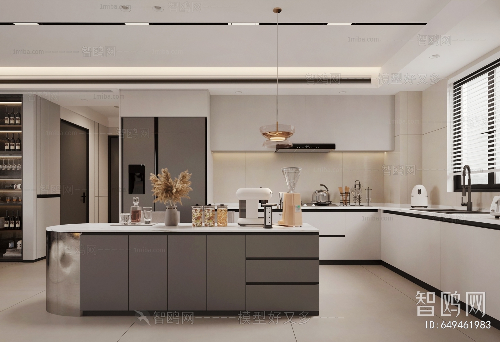 Modern Open Kitchen