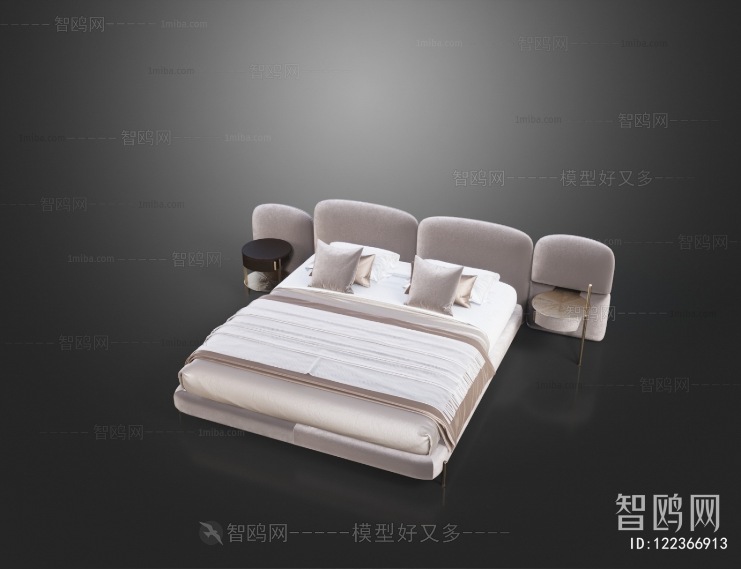 Modern Double Bed