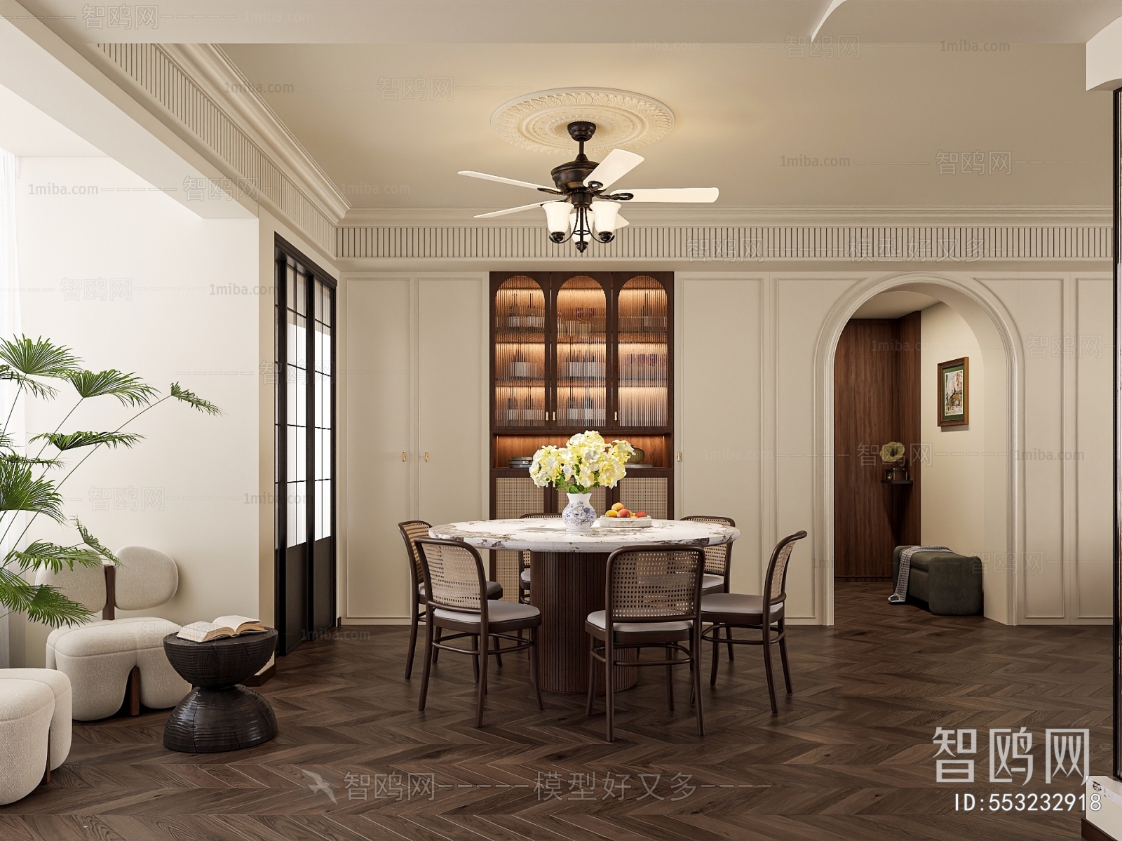 French Style Dining Room