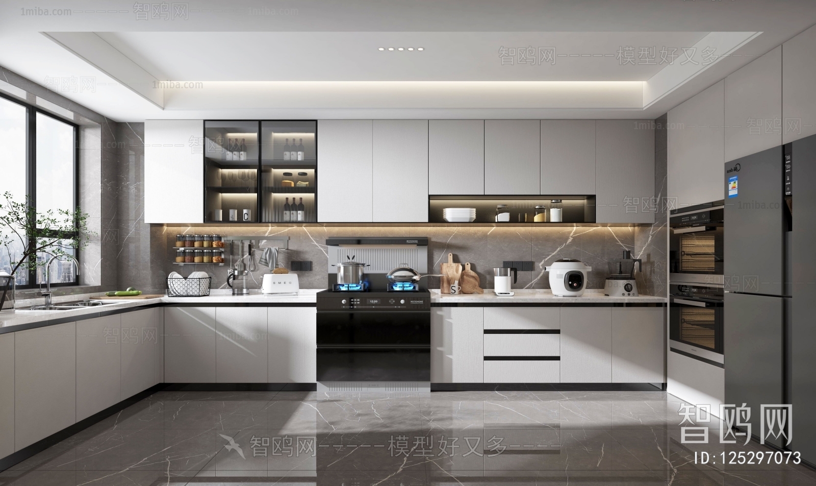 Modern The Kitchen