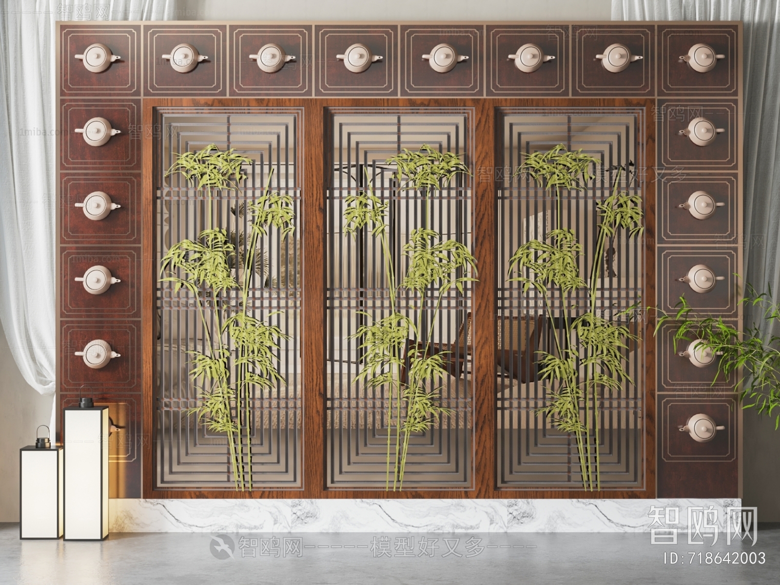 New Chinese Style Chinese Style Partition