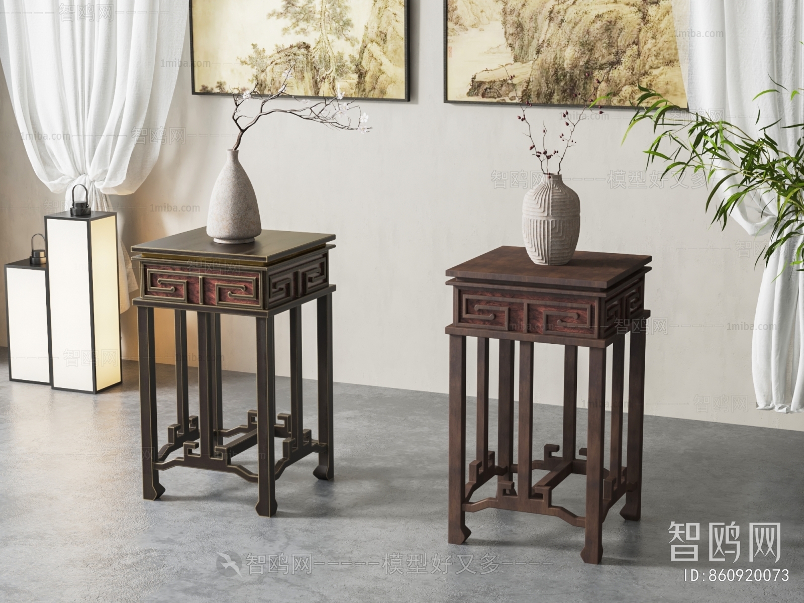 New Chinese Style Side Table/corner Table