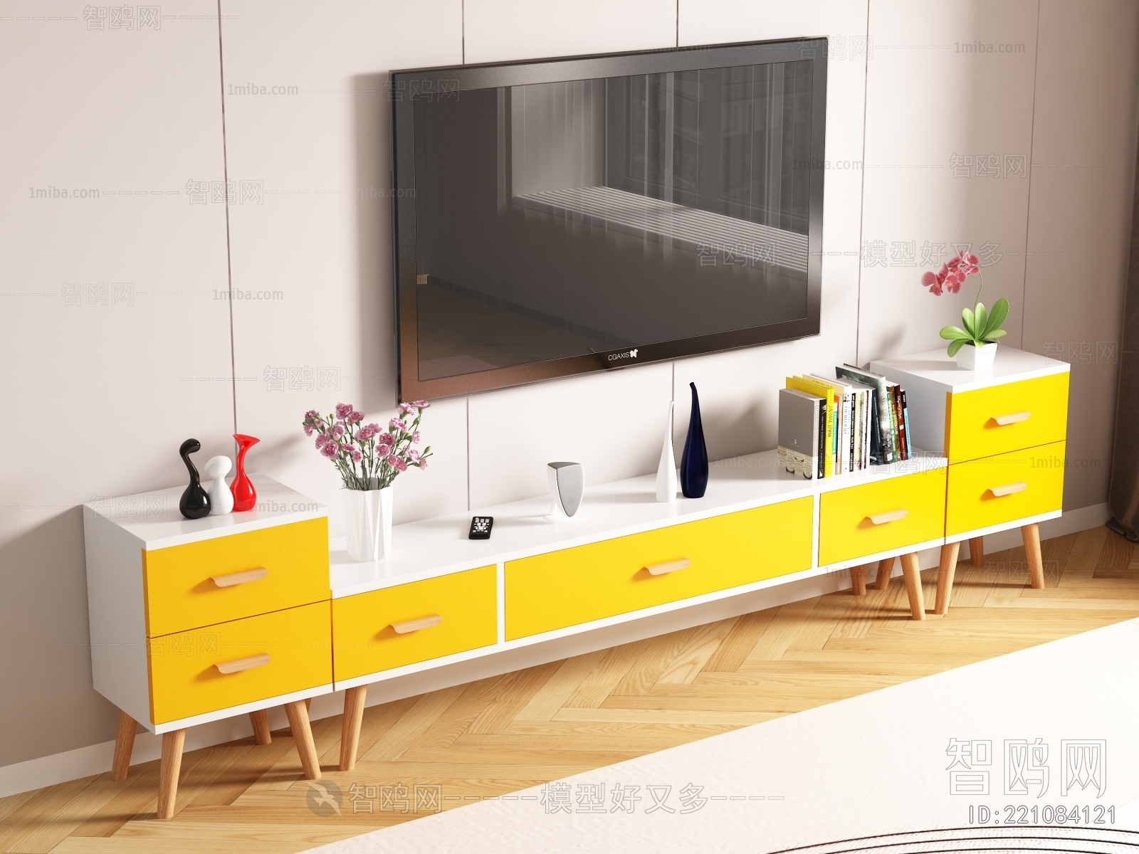 Nordic Style TV Cabinet