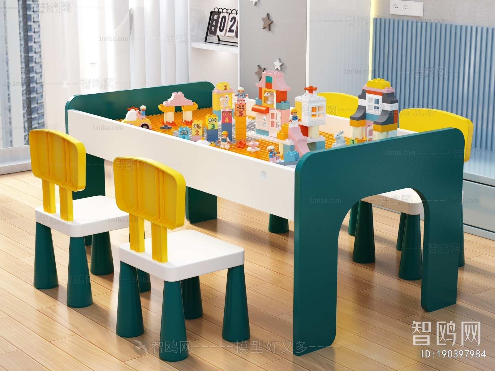 Modern Children's Table/chair