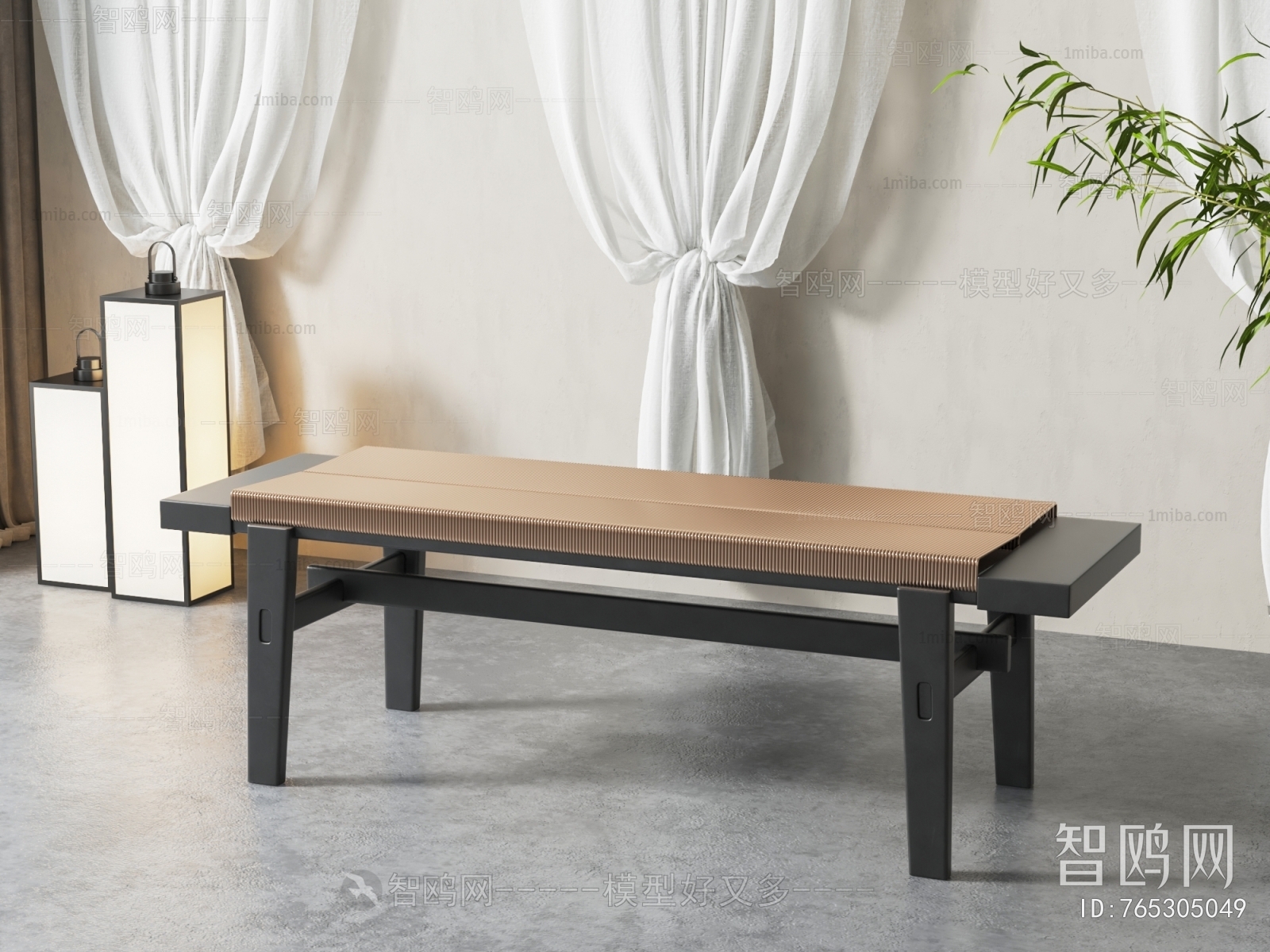 New Chinese Style Bench