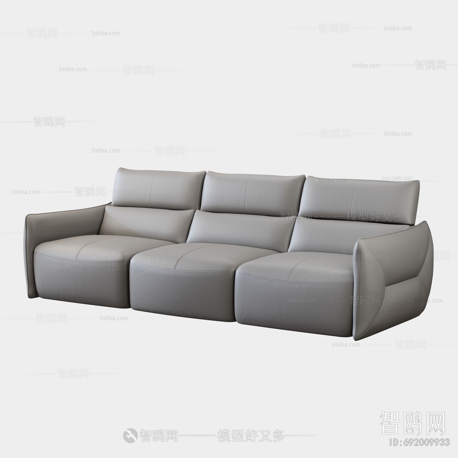 Modern Three-seat Sofa