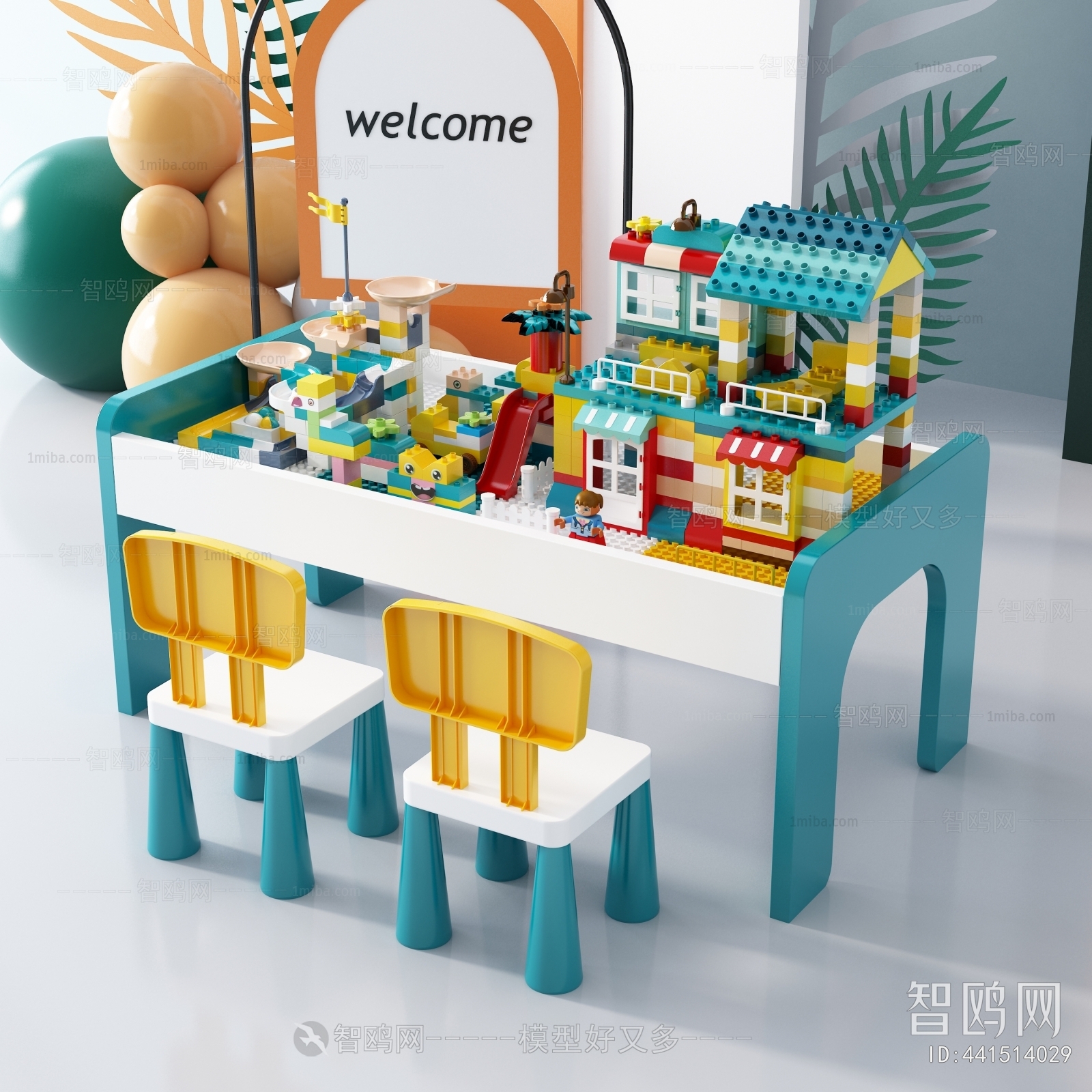 Modern Children's Table/chair