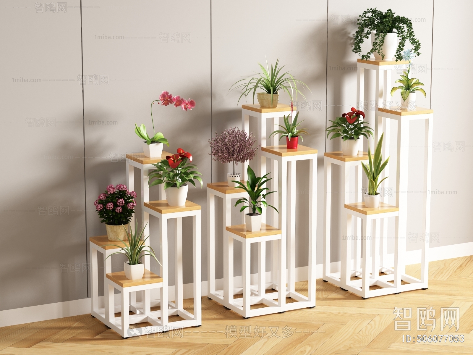 Modern Flower Shelf