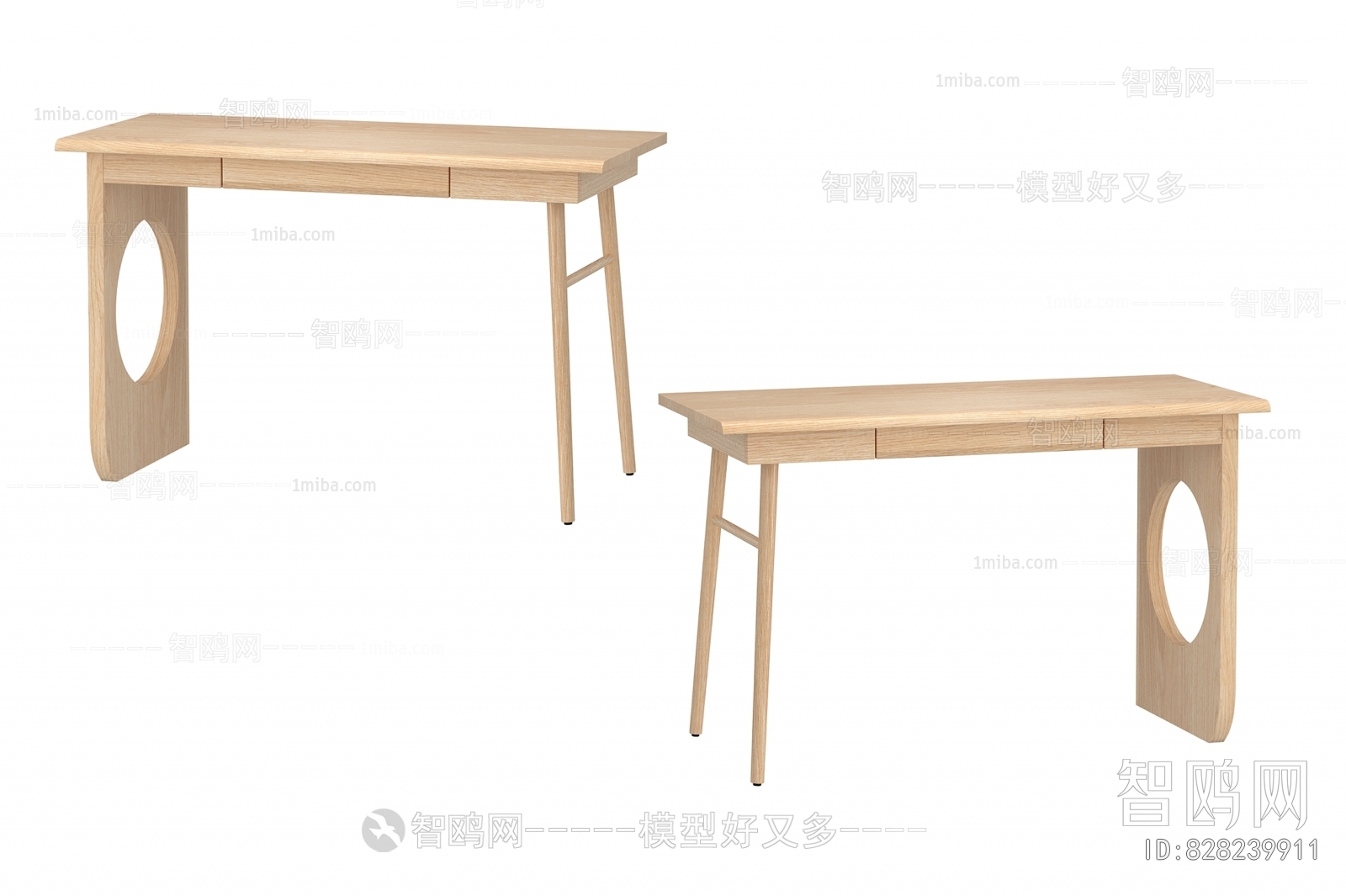 新中式简约书桌