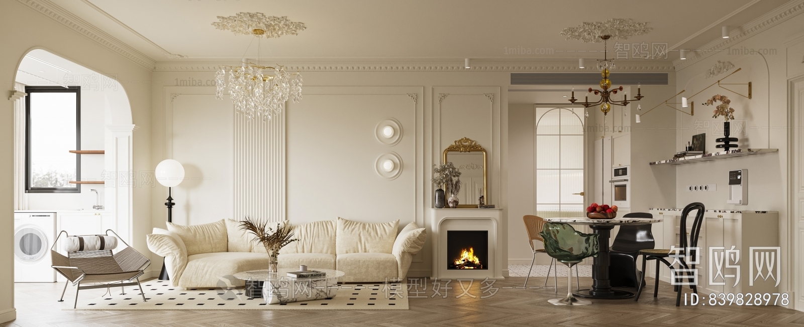 French Style A Living Room