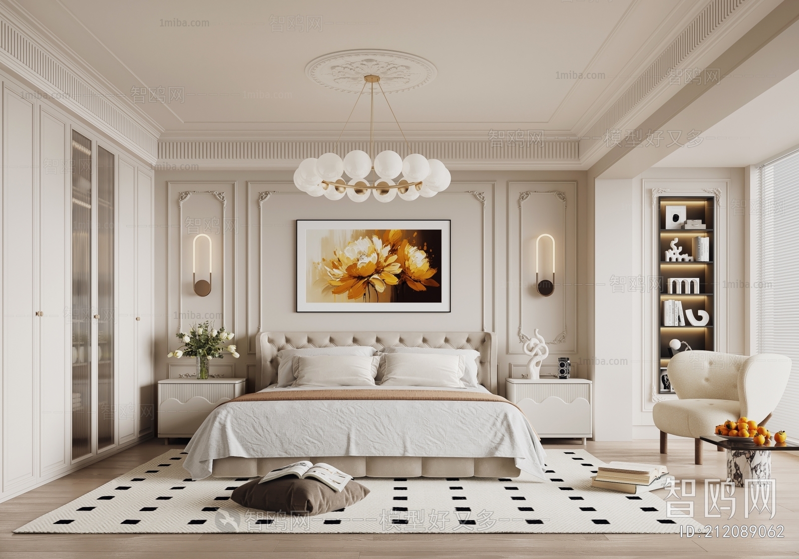 French Style Bedroom