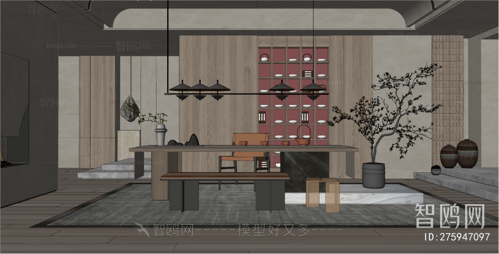 New Chinese Style Tea House