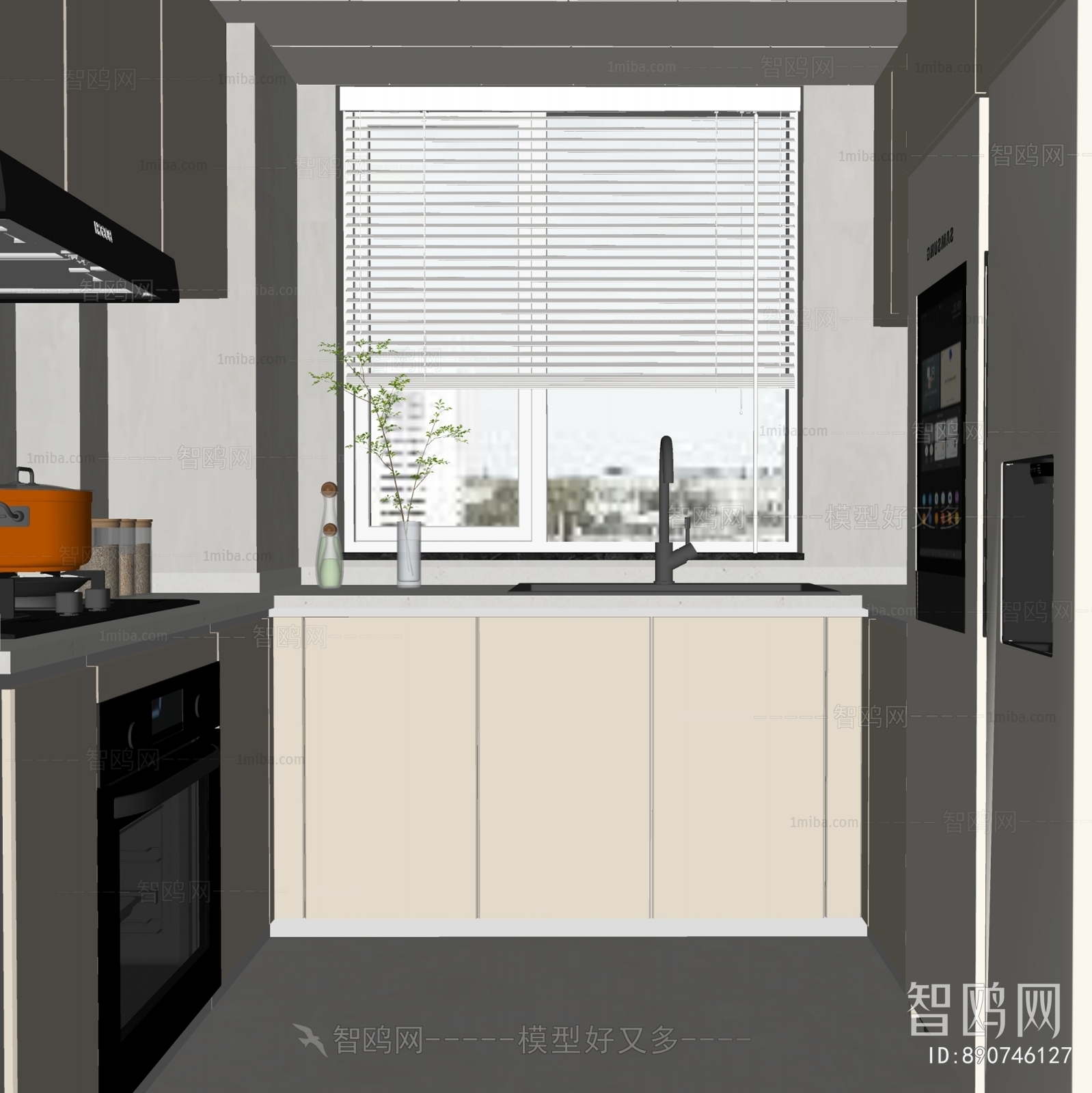 Modern The Kitchen