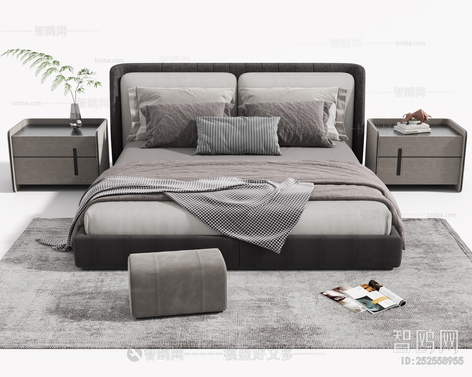 Modern Double Bed